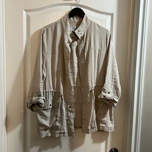 Beige kismet fall jacket